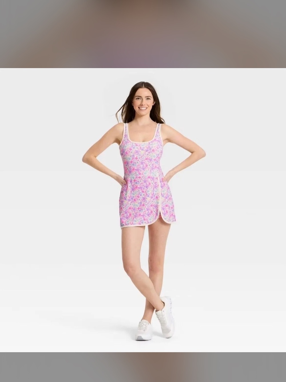 Joylab floral tennis dress